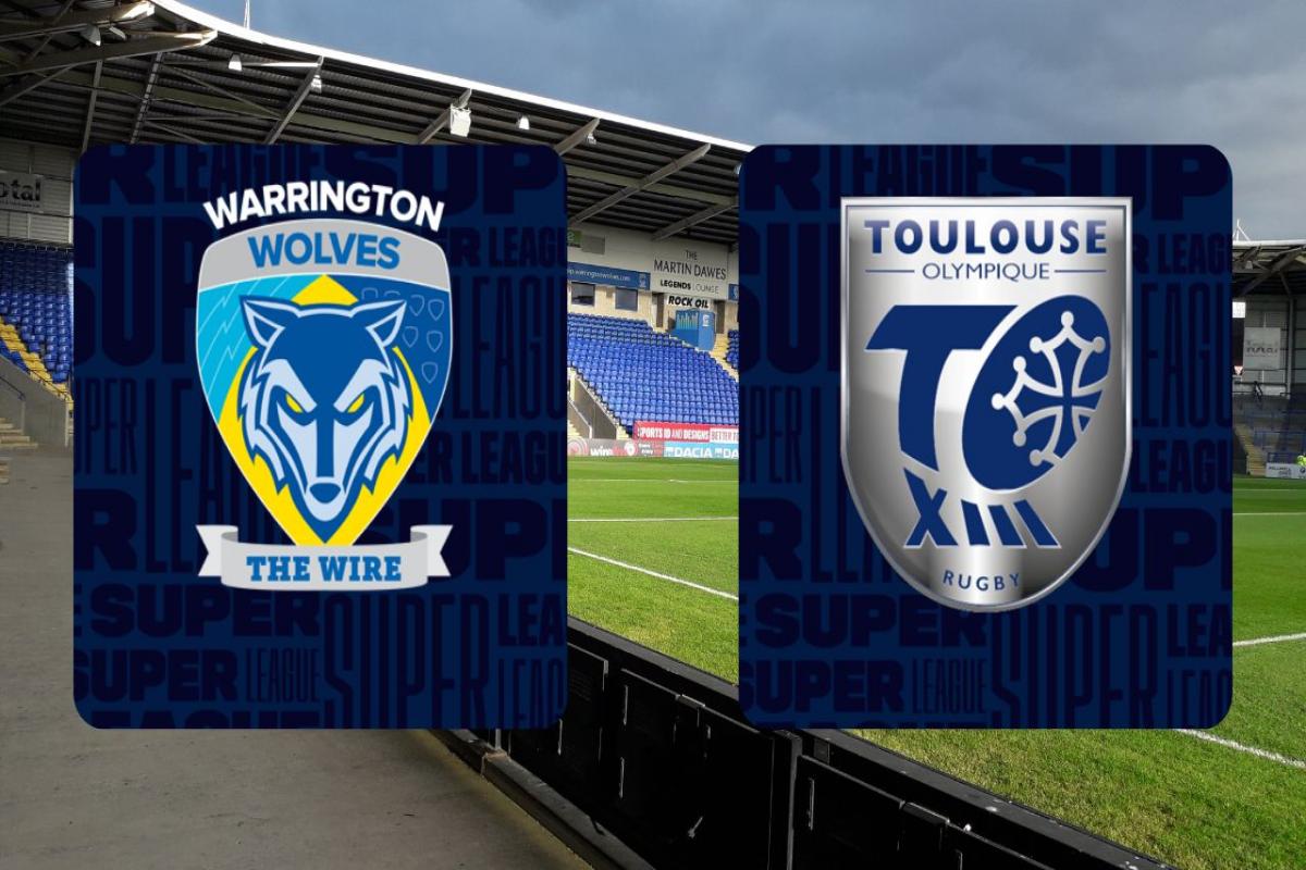 MATCHDAY LIVE: Warrington Wolves vs Toulouse Olympique