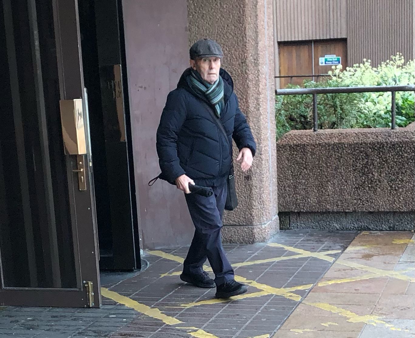 David Marsh leaving Liverpool Crown Court