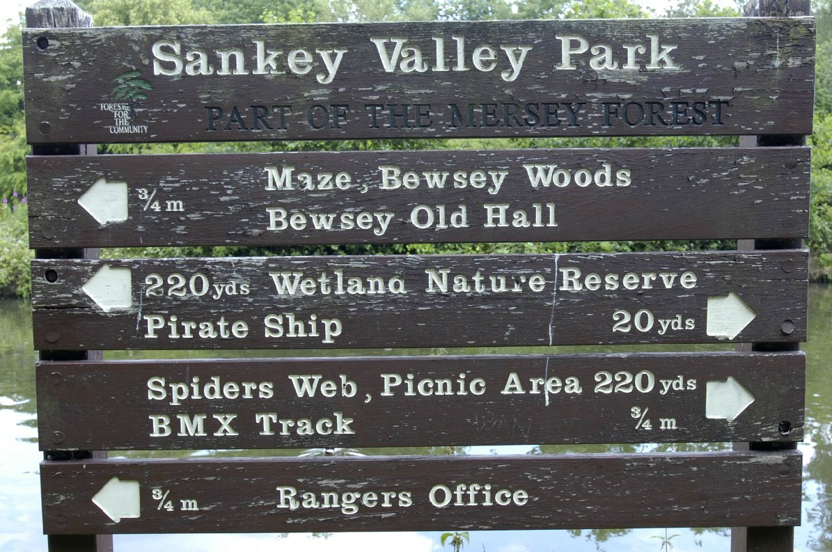 One of the incidents occurred in Sankey Valley Park