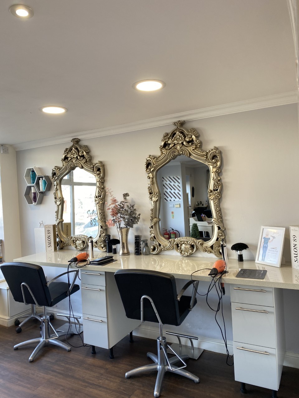 The Orford salon has become a warm hub for customers and non-customers over the past few weeks