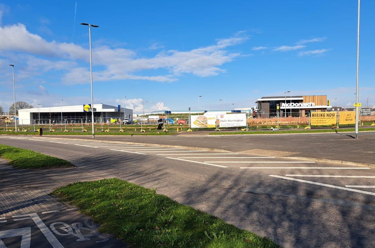 Photos of new Omega retail park which will open within days