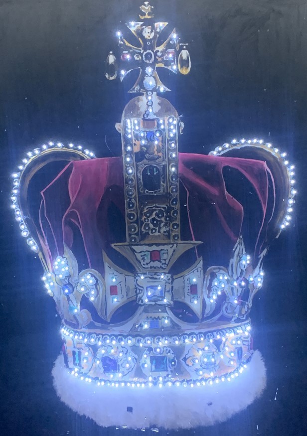 The crown created by Colin Grimes