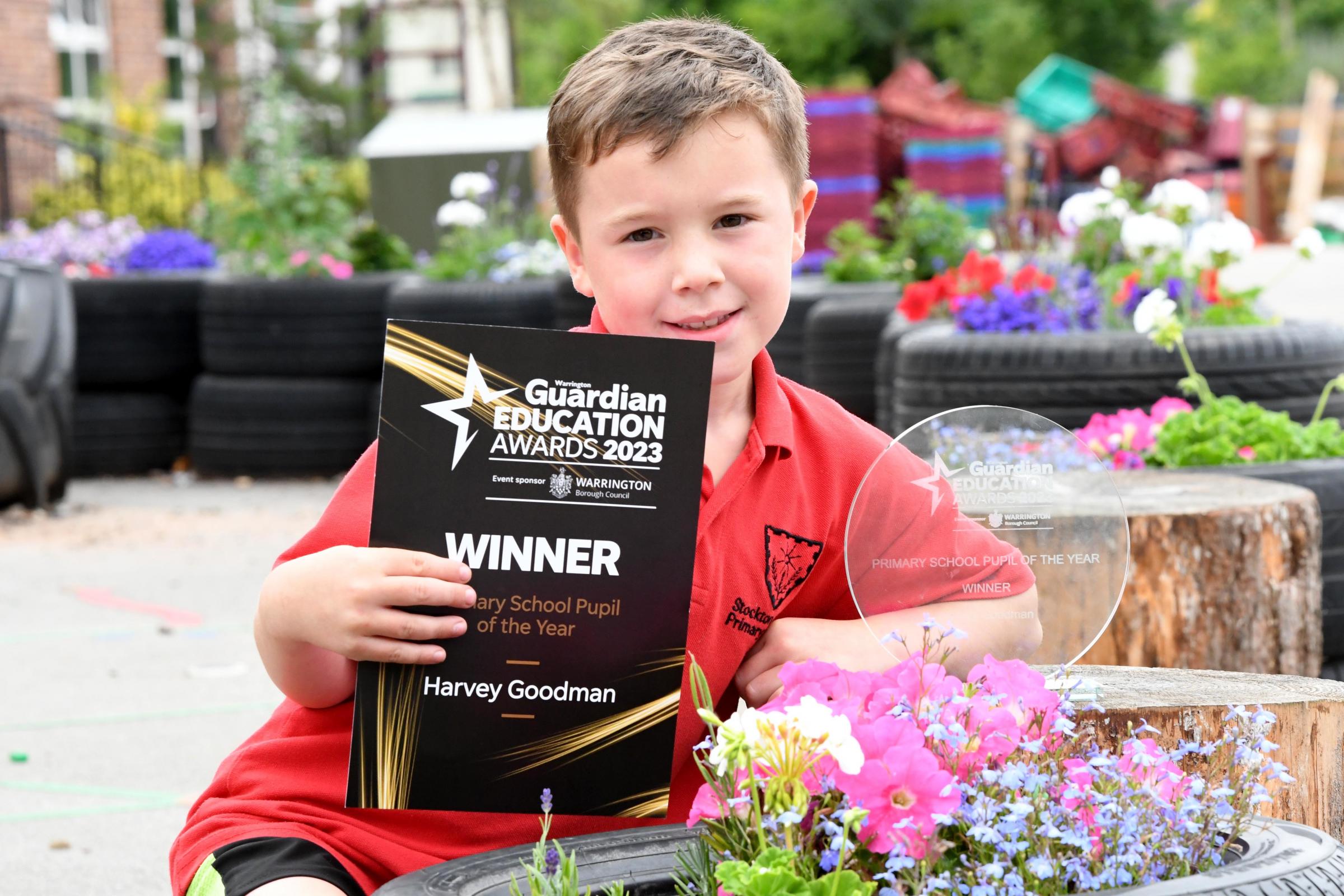 Primary School Pupil of the Year - Harvey Goodman