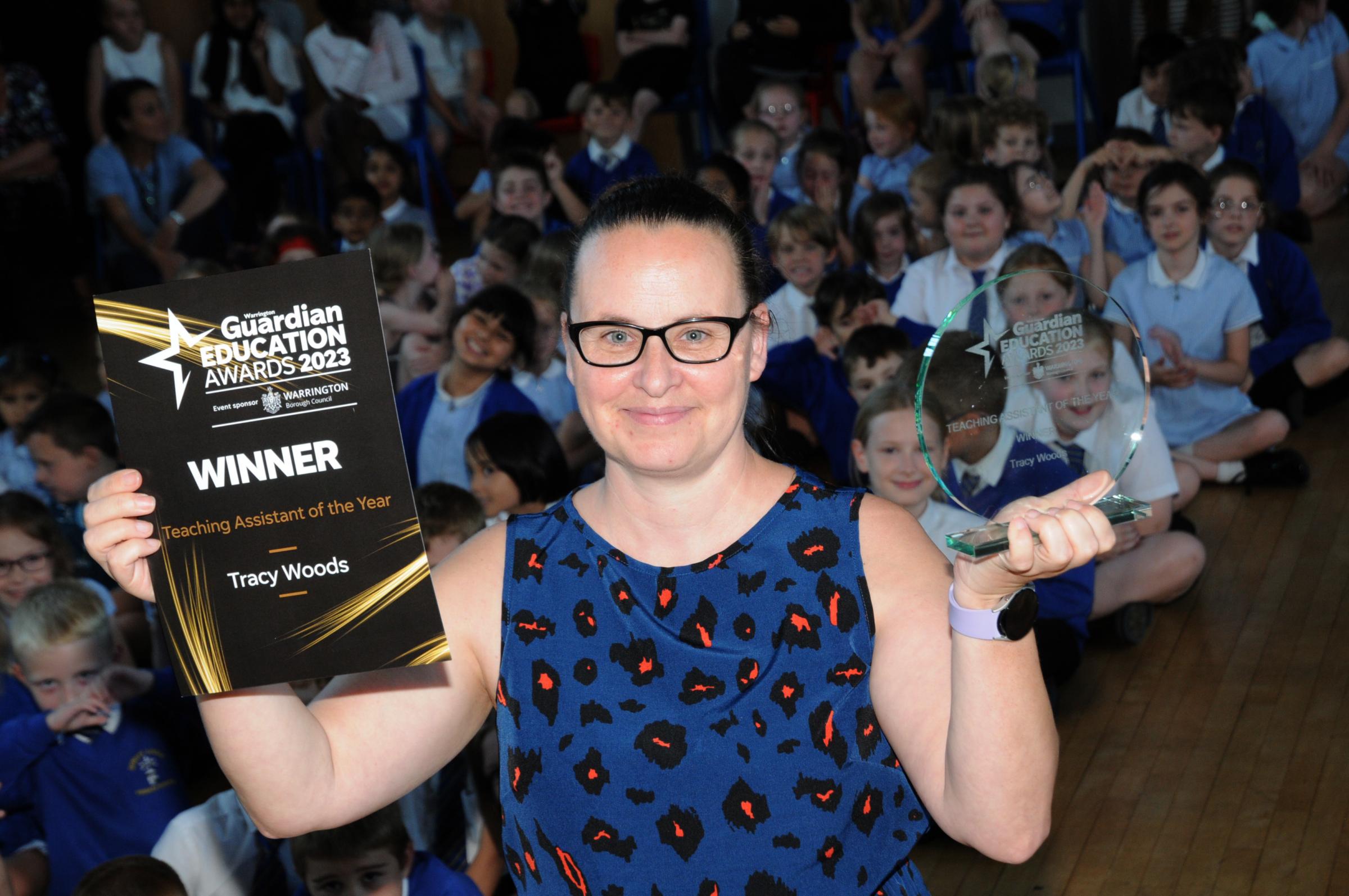 Teaching Assistant of the Year - Tracey Woods