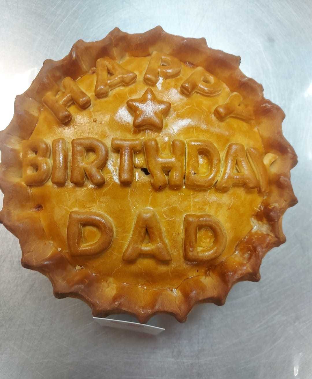 A personalised pie