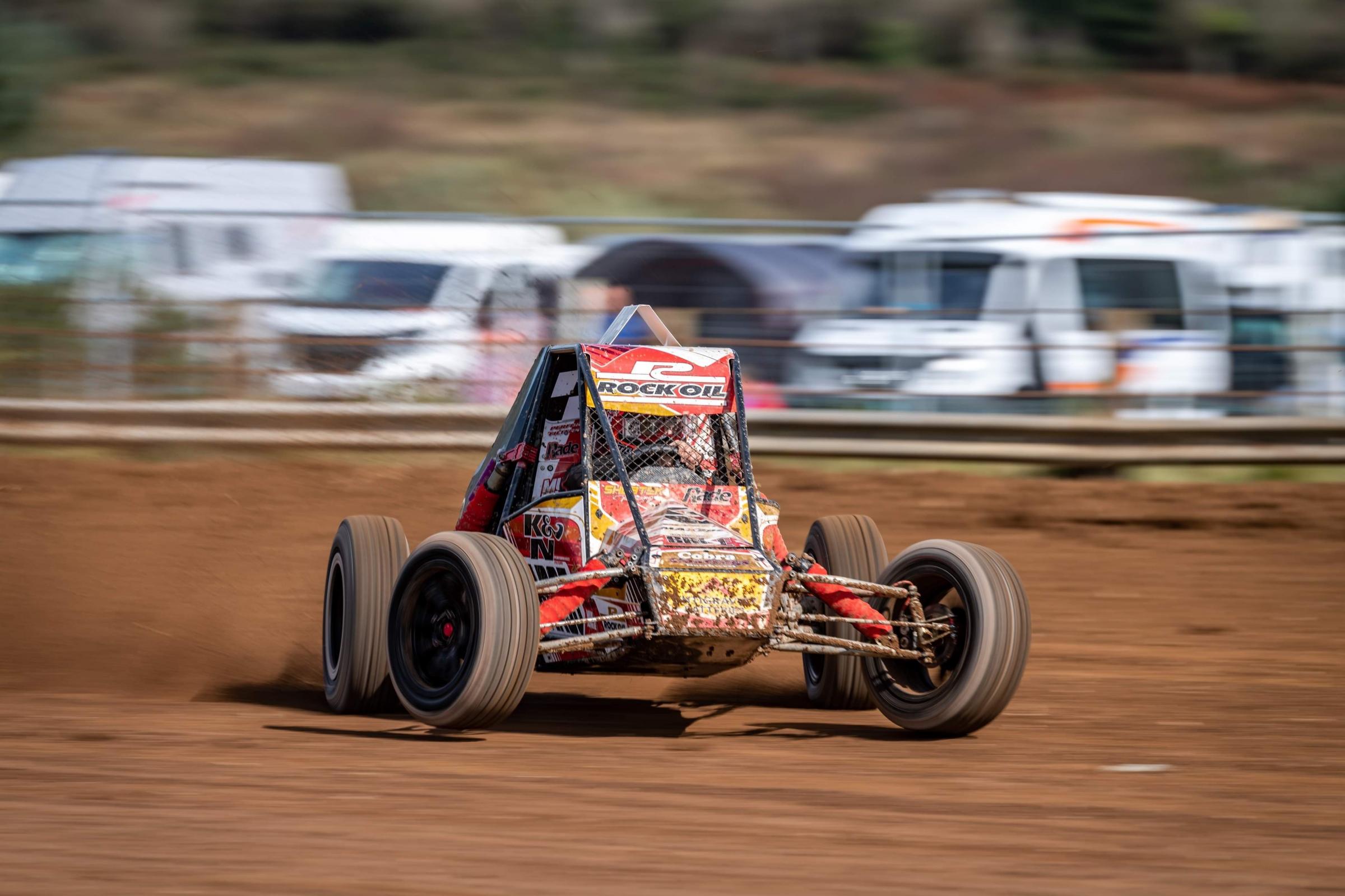 Phil Cooper in race mode. Picture: PR Motorsport Photography 