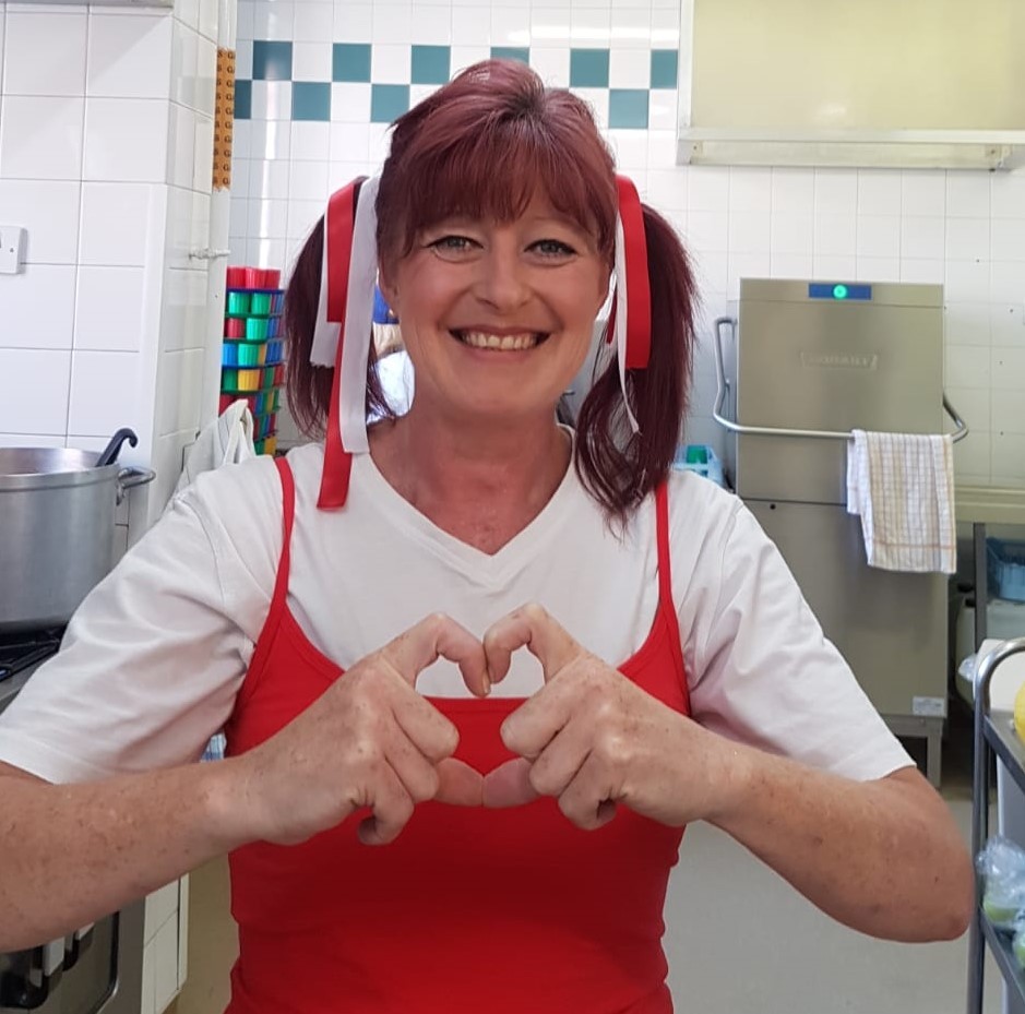 Catering supervisor at Oakwood Primary School Margo Fleming