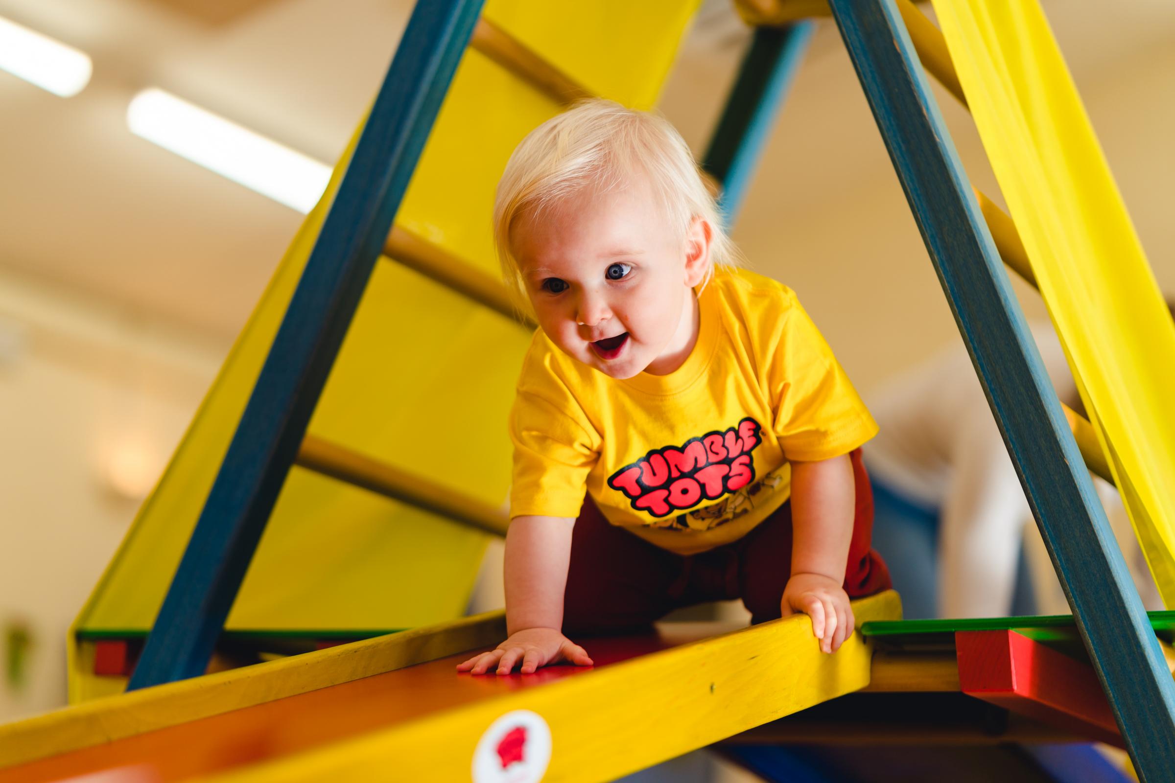 The progressiv play programme is designed to develop childrens physical skills with a focus on agility, balance, climbing and co-ordination (Image: Philip Dignum)