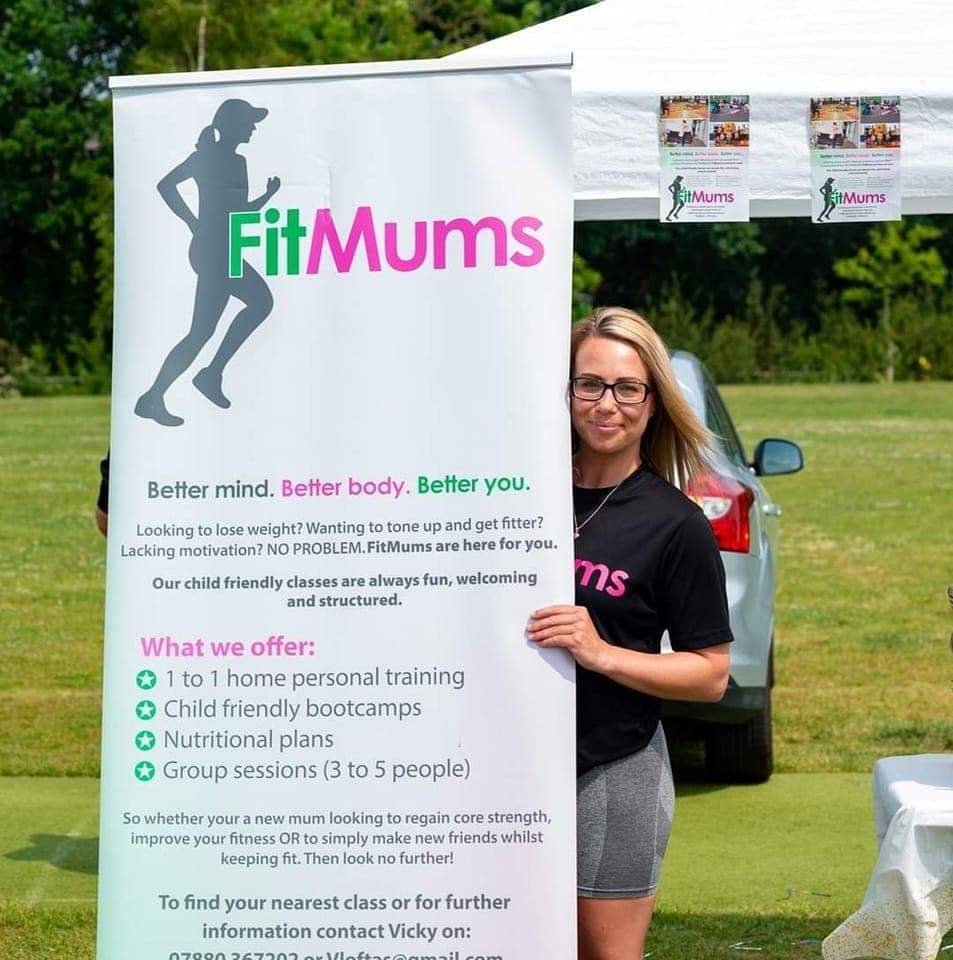 Vicky Loftas started Fitmums five years ago