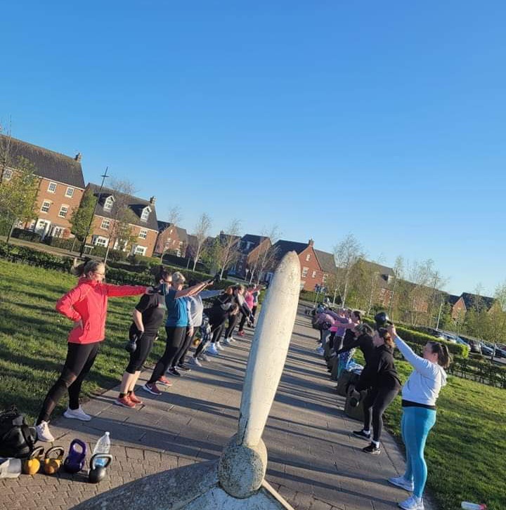 Fitmums has classes all over Warrington including Booty Bootcamp at Chapelfords Dakota Park
