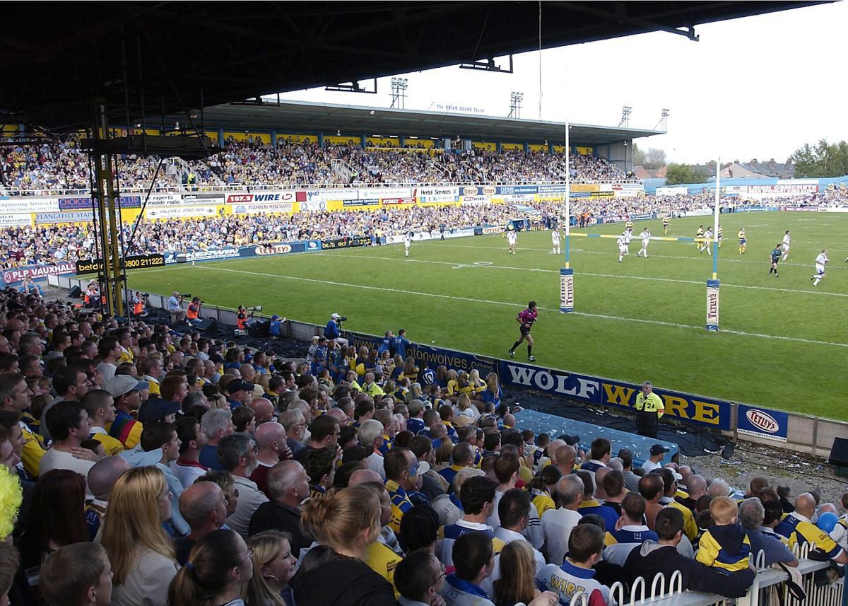 The final game at Wilderspool Stadium on September 21, 2003