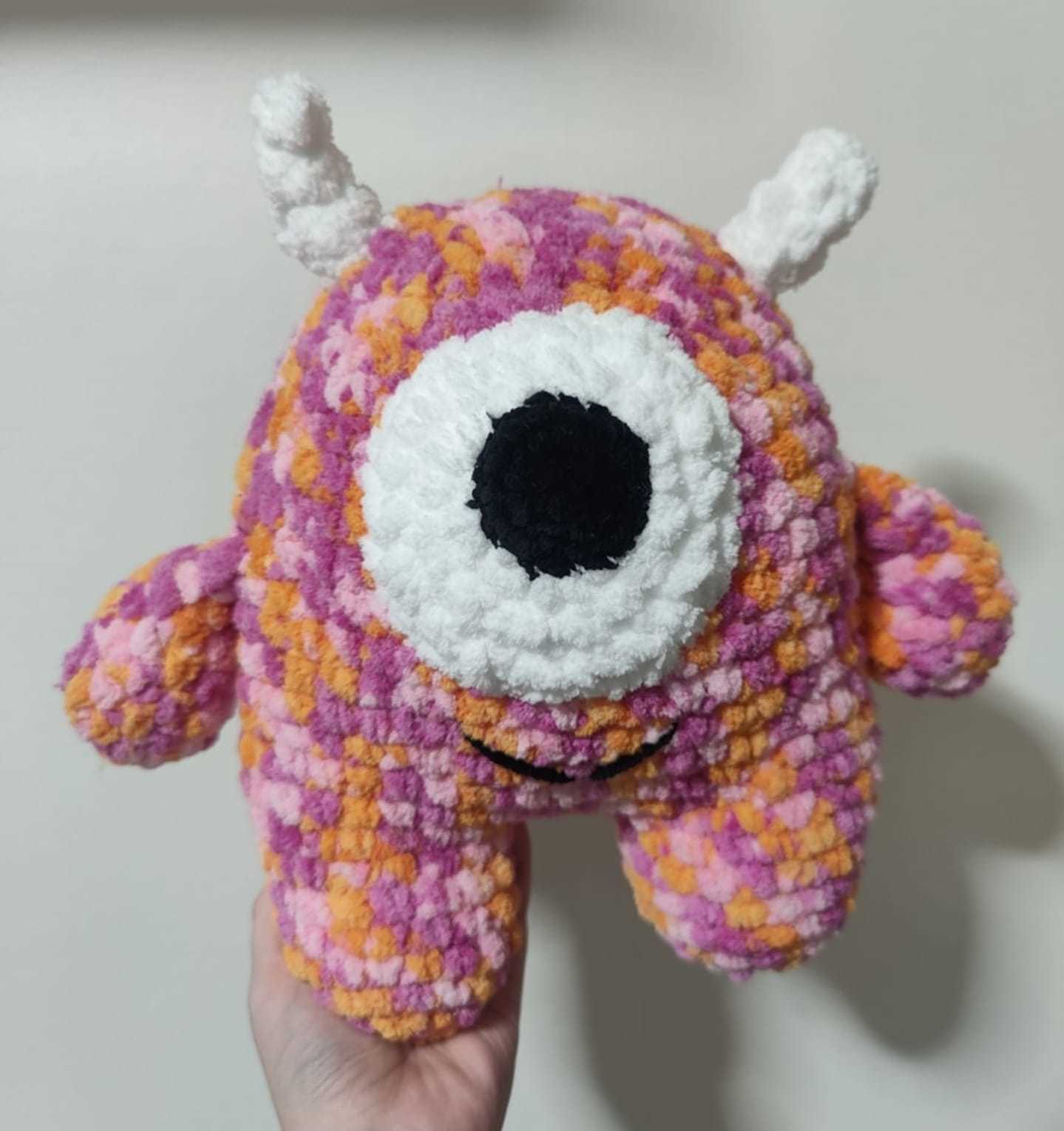 A crochet monster