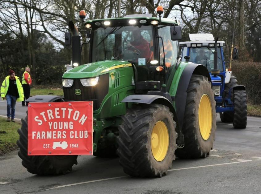 The times and places you can watch a huge tractor run in Warrington this Sunday 
