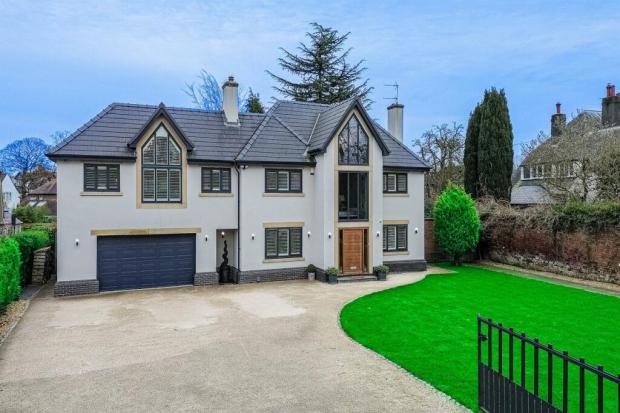 'One of the most outstanding homes' is for sale in south Warrington for more than £1m