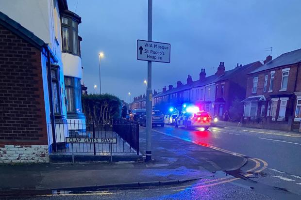 Police attended an incident on Lovely Lane last night