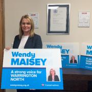 Tory Warrington North parliamentary candidate Wendy Maisey