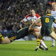 England versus Australia, a rugby league tradtion. Picture: Mike Boden