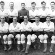 George Green, front left, a pioneer of Woolston Wanderers and one of the main organisers along with a Mr Lester, father of Harold, scorer of 60 goals in a season for Woolston