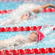 Kathleen Dawson in action during the 100m backstroke semi-final in Tokyo. Picture by PA Wire