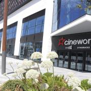 Cineworld occupies a flagship unit within Time Square leisure complex in Warrington town centre