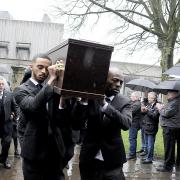 Des Drummond's funeral (Image: Mike Boden)