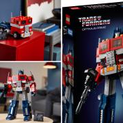 LEGO reveals new Transformers Optimus Prime set.  (LEGO/Hasbro)