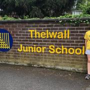 Sophie and Chloe Williams completed the triathlon challenge