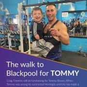 Craig Timmins aims to raise £10,000 physio fee's for 10-year-old Tommy Brown