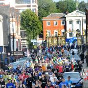 Hundreds of runners signed up to take part in the Warrington half marathon which took place this morning.