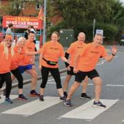 Warrington's Race Angels volunteer group help runners in their final hardest miles of the race.
Picture from: The Original Race Angels Facebook page