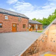 Our property of the week is nestled in 10 acres of land, and has its own climbing wall