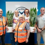 Amazon held a three-day event to welcome employee's from overseas and finished the event on a high note by delivering to two large donations to Warrington's mental health charities.