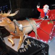 Santa Claus and his sleigh will be visiting Culcheth this month