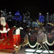 Father Christmas' sleigh will be touring Birchwood and surrounding areas in the run-up to Christmas Day