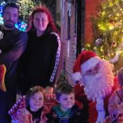 A Christmas lights display has been created to raise funds for Alder Hey Children's Hospital
