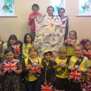 The Brownies with their work