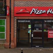 A Pizza Hut Delivery store in Latchford has been criticised for serving pork products to a Muslim family