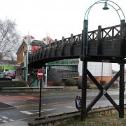 The plans would see the pedestrian bridge over Scotland Road demolished
