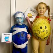 Last year, Daisy and George Harris at St Albans CP School were Mr Bump and Little Miss Sunshine