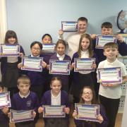 Sankey Valley St James pupils win national reading award