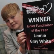 Junior Fundraiser of the Year Lennie White