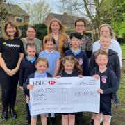Woolston CE Primary school was the recipient of a £3,450 donation from a Walton-based company