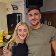 Tommy Fury paid a visit to a popular Culcheth gin bar this weekend
