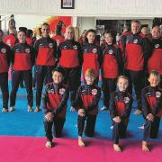 Cheshire Martial Arts karate students who are in world championships action this week