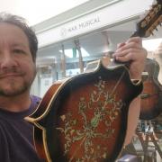 Wax Musical, in Culcheth, is the world's largest vendor of Antonio Tsai guitars - that's according to the shop's owner