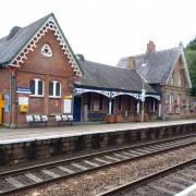 Glazebrook Station celebrated its 150th birthday over the weekend