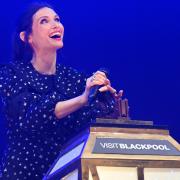 Singer Sophie Ellis-Bextor switched on the famous Blackpool Illuminations.
