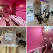 First look inside bespoke new Padgate hair and beauty salon