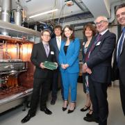 Michelle Donelan at the launch of the new quantum research facility