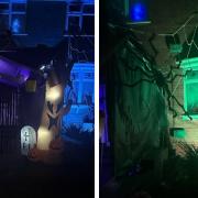 Great Sankey resident Mark Whitfield has taken his Halloween decorations to the next level